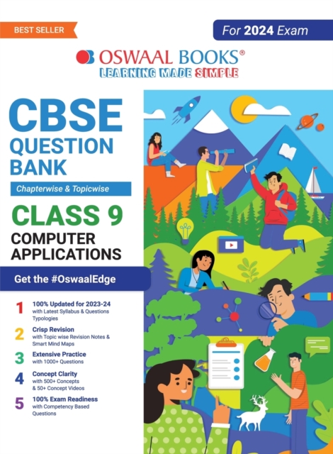 Oswaal CBSE Chapterwise & Topicwise Question Bank Class 9 Mathematics Book (For 2023-24 Exam), Paperback / softback Book