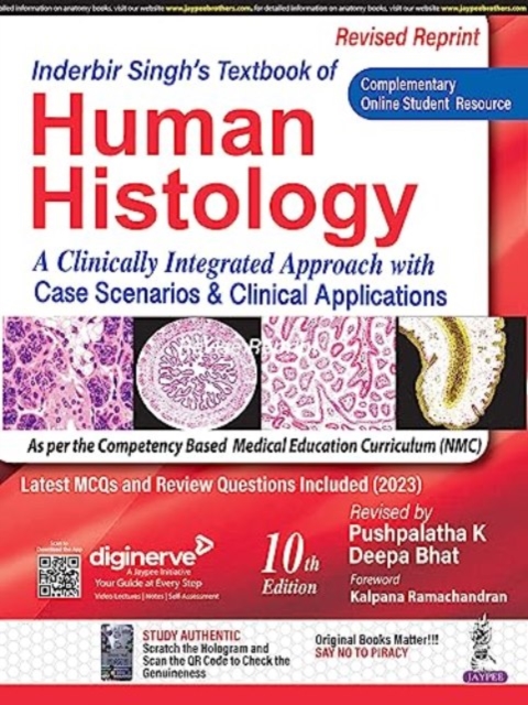 Inderbir Singh’s Textbook of Human Histology, Paperback / softback Book