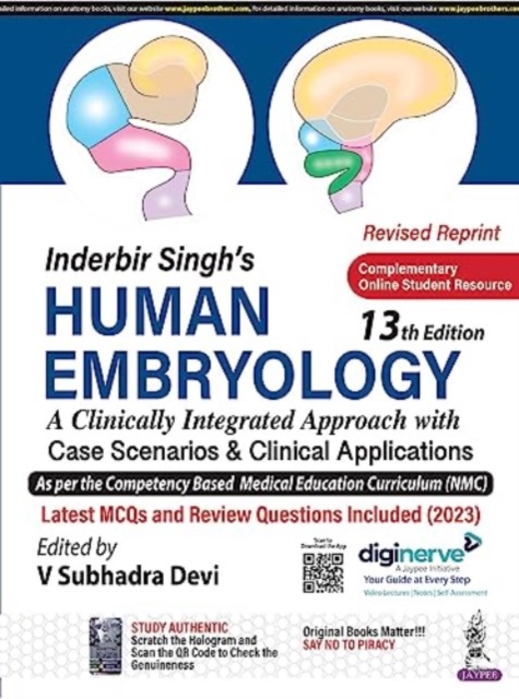Inderbir Singh’s Human Embryology, Paperback / softback Book