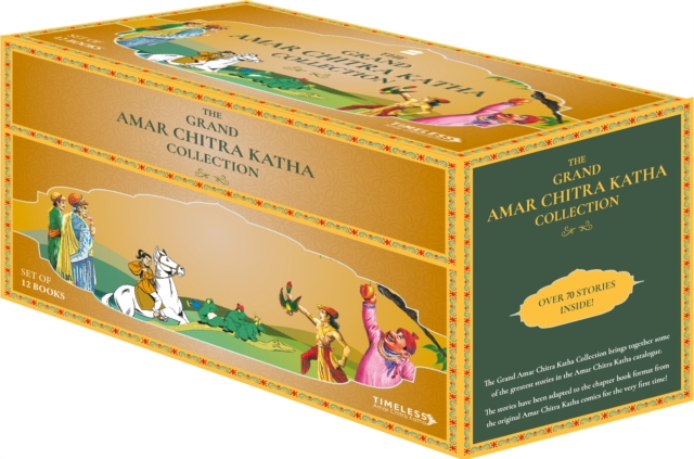 The Grand Amar Chitra Katha Collection BoxSet of 12 books, Boxed pack Book