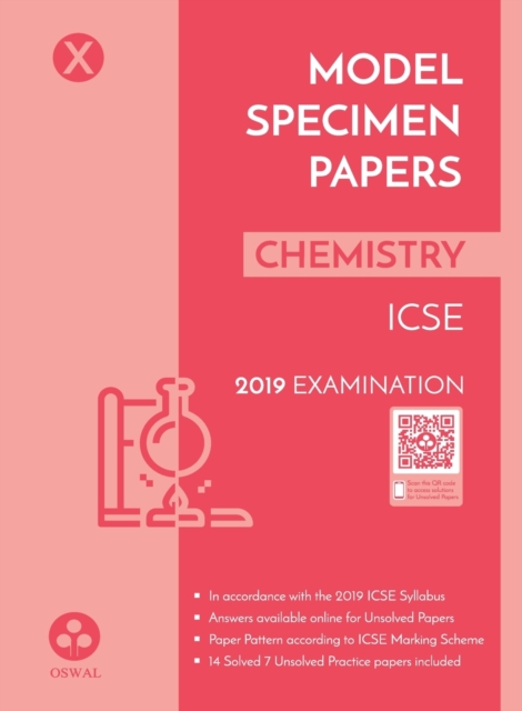 Model Specimen Papers for Chemistry : Icse Class 10 for 2019 Examination, Paperback / softback Book