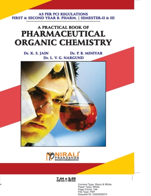 Pharmaceutical Organic Chemistry, Paperback / softback Book