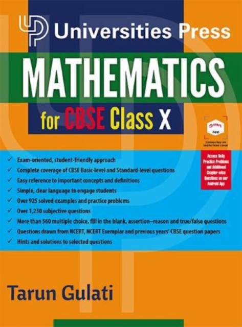 Mathematics for CBSE Class X, Paperback / softback Book