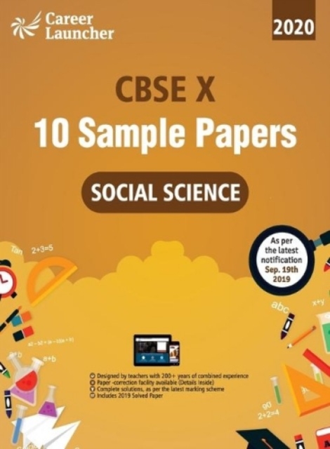 Cbse 2020 Class X 10 Sample Papers Social Science, Paperback / softback Book