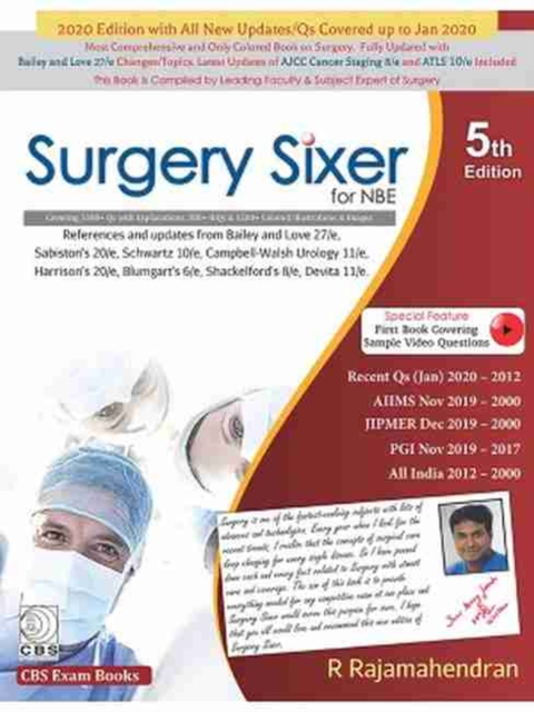 Surgery Sixer for NBE, Paperback / softback Book