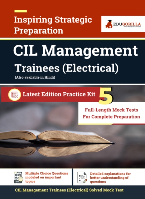 CIL Management Trainees (Electrical) 5 Full-length Mock Tests for Complete Preparation, PDF eBook