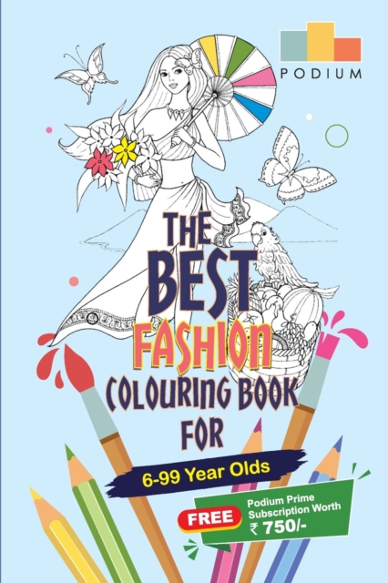 The Best Fashion Colouring Book, Paperback / softback Book