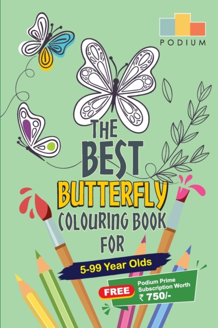 The Best Butterfly Colouring Book, Paperback / softback Book