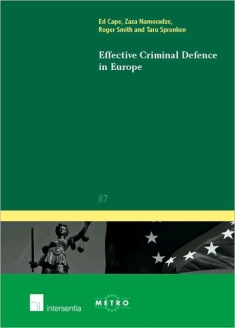 Effective Criminal Defence in Europe, Paperback / softback Book