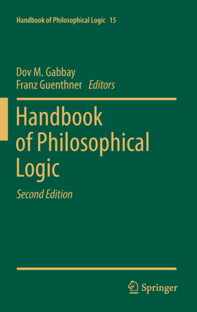 Handbook of Philosophical Logic : Volume 15, PDF eBook