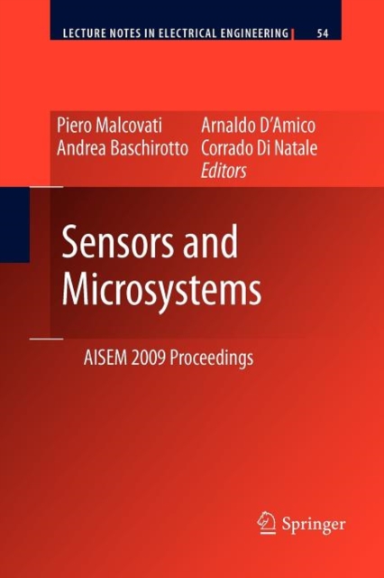 Sensors and Microsystems : AISEM 2009 Proceedings, Paperback / softback Book