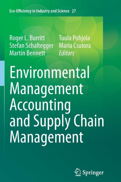 Environmental Management Accounting and Supply Chain Management, Paperback / softback Book