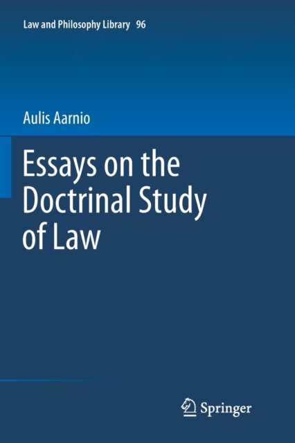 Essays on the Doctrinal Study of Law, Paperback / softback Book