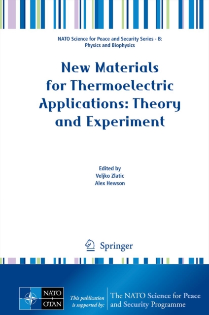 New Materials for Thermoelectric Applications: Theory and Experiment, PDF eBook