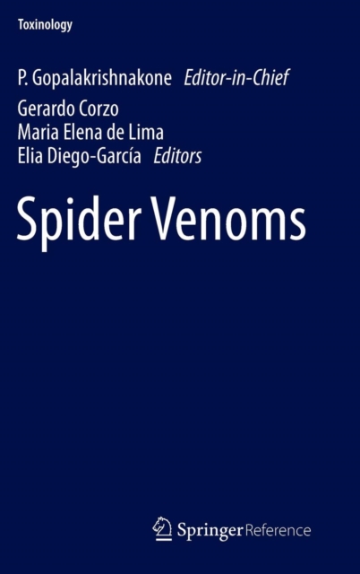 Spider Venoms, Hardback Book