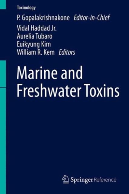 Marine and Freshwater Toxins, Hardback Book