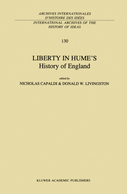 Liberty in Hume's History of England, PDF eBook