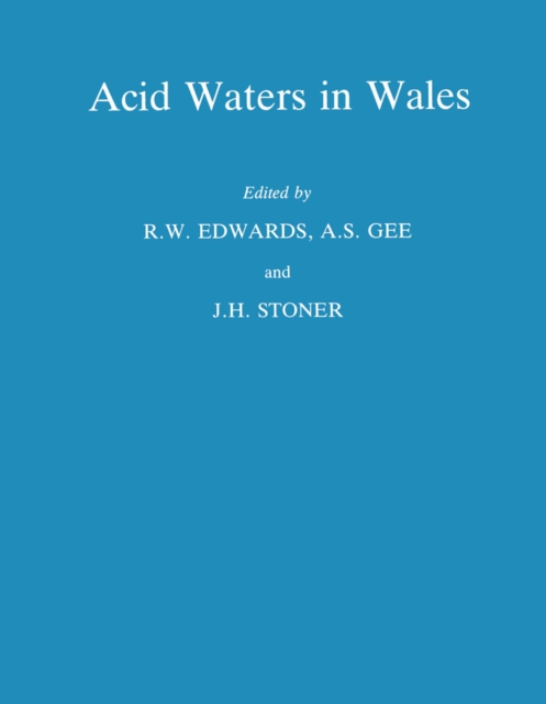 Acid Waters in Wales, PDF eBook