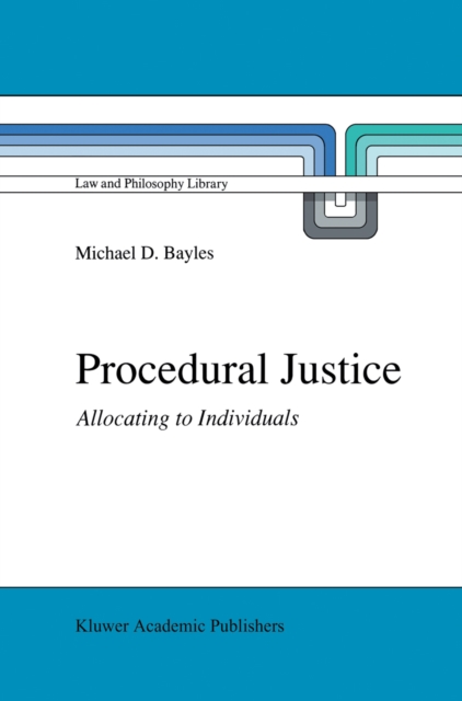 Procedural Justice : Allocating to Individuals, PDF eBook