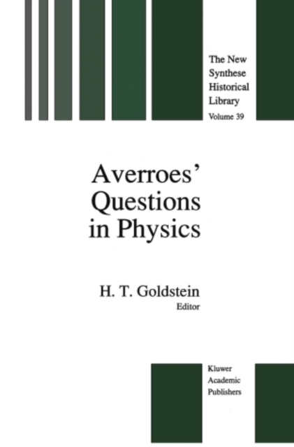 Averroes' Questions in Physics, PDF eBook