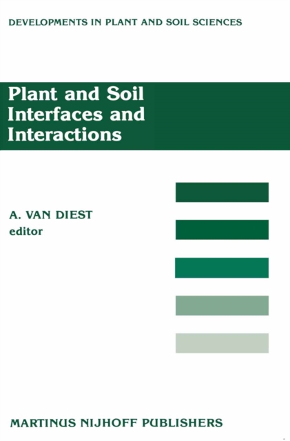 Plant and Soil Interfaces and Interactions : Proceedings of the International Symposium: Plant and Soil: Interfaces and Interactions. Wageningen, The Netherlands August 6-8, 1986, PDF eBook