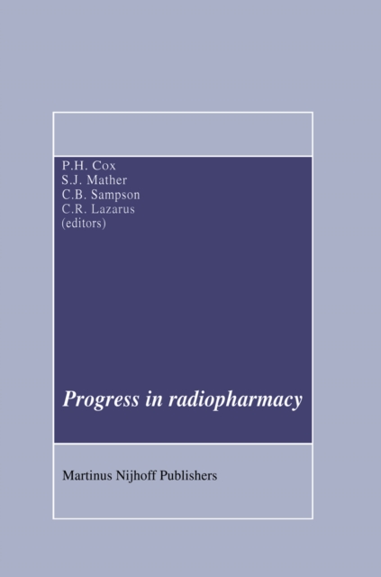 Progress in Radiopharmacy, PDF eBook