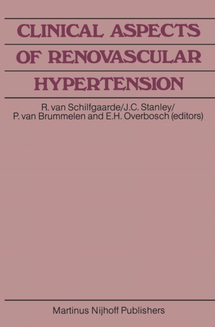 Clinical Aspects of Renovascular Hypertension, PDF eBook