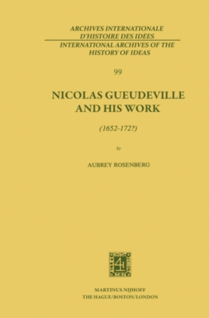 Nicolas Gueudeville and His Work (1652-172?), PDF eBook