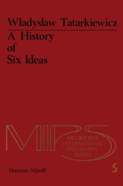 A History of Six Ideas : An Essay in Aesthetics, PDF eBook