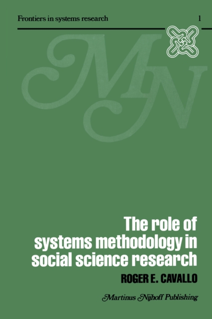 The Role of Systems Methodology in Social Science Research, PDF eBook