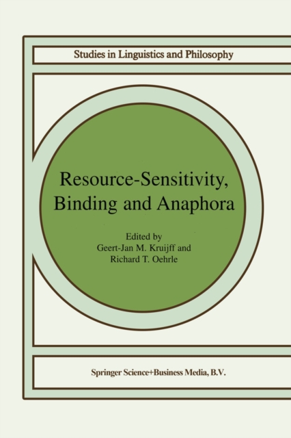 Resource-Sensitivity, Binding and Anaphora, PDF eBook