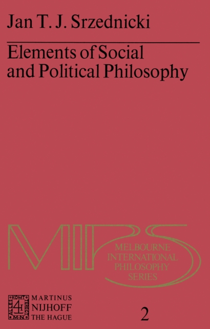Elements of Social and Political Philosophy, PDF eBook