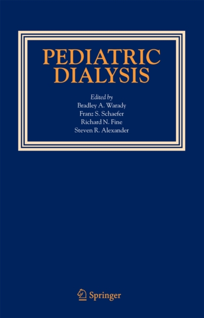 Pediatric Dialysis, Paperback / softback Book