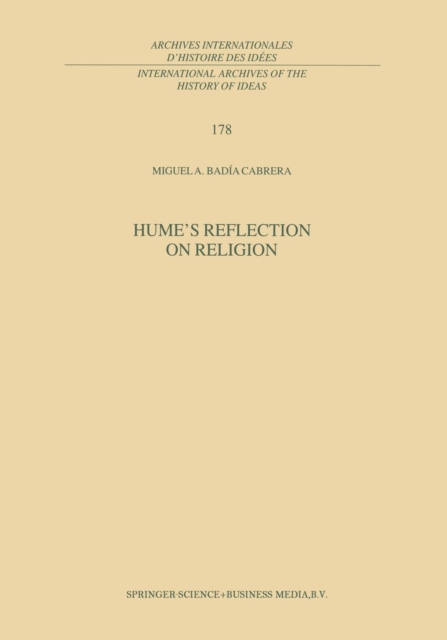 Hume's Reflection on Religion, Paperback / softback Book