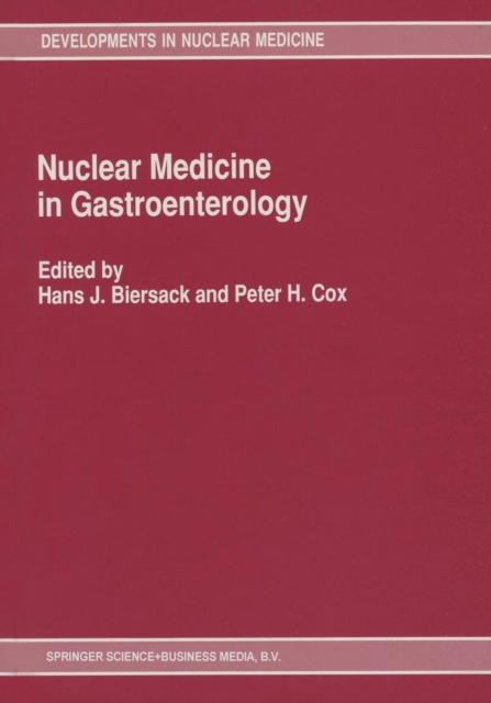 Nuclear Medicine in Gastroenterology, Paperback / softback Book