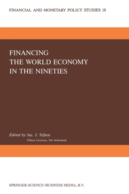 Financing the World Economy in the Nineties, Paperback / softback Book
