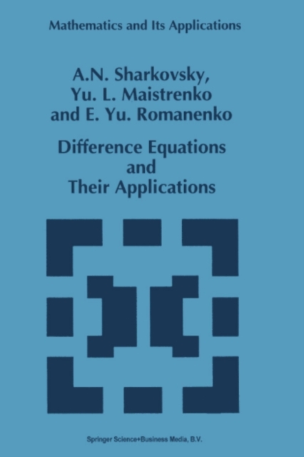 Difference Equations and Their Applications, PDF eBook