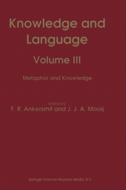 Knowledge and Language : Volume III Metaphor and Knowledge, PDF eBook