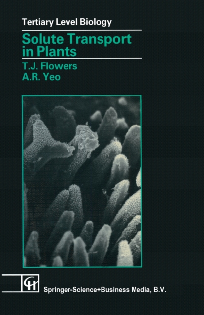 Solute Transport in Plants, PDF eBook