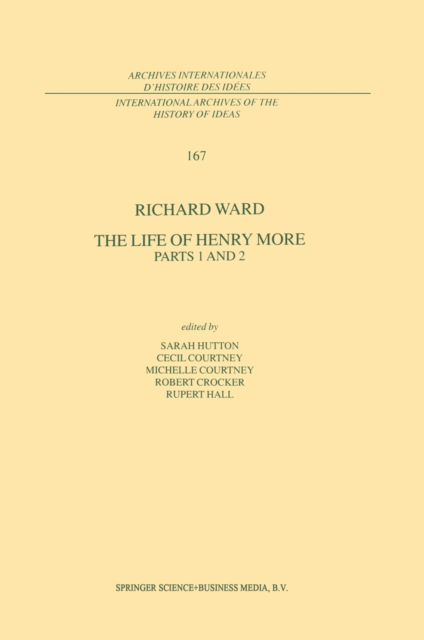 The Life of Henry More : Parts 1 and 2, PDF eBook