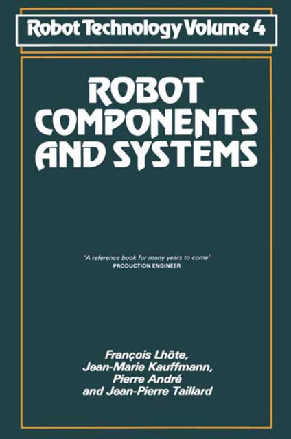 Robot Components and Systems, PDF eBook