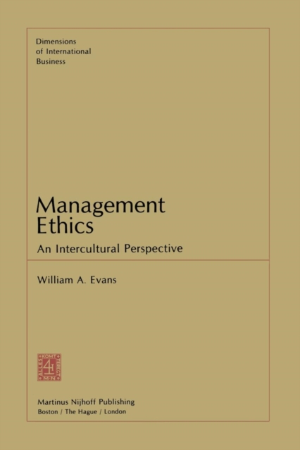Management Ethics : An Intercultural Perspective, Paperback / softback Book