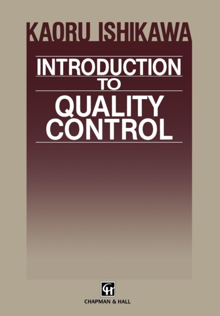 Introduction to Quality Control, Paperback / softback Book