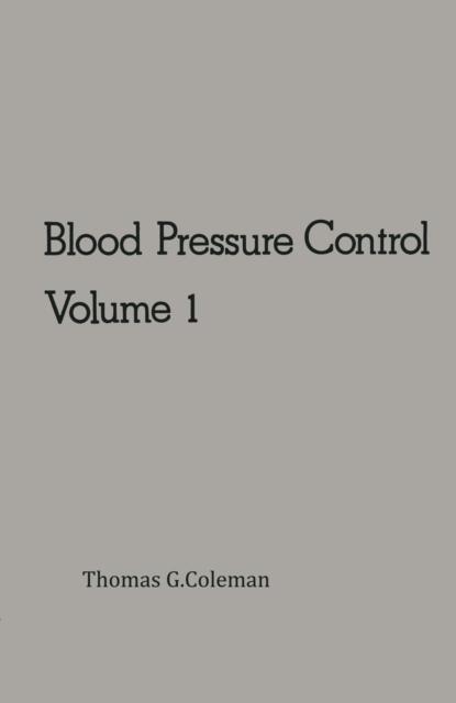 Blood Pressure Control, PDF eBook