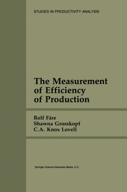 The Measurement of Efficiency of Production, PDF eBook