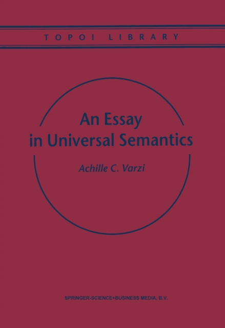 An Essay in Universal Semantics, PDF eBook