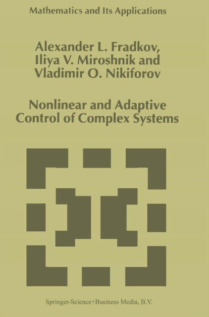 Nonlinear and Adaptive Control of Complex Systems, PDF eBook
