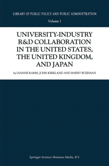 University-Industry R&D Collaboration in the United States, the United Kingdom, and Japan, PDF eBook