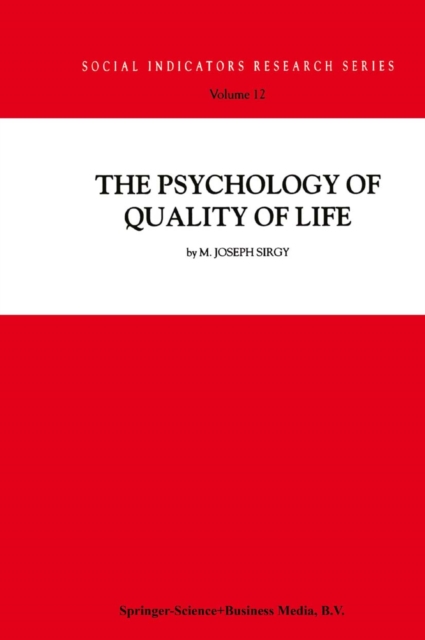 The Psychology of Quality of Life, PDF eBook