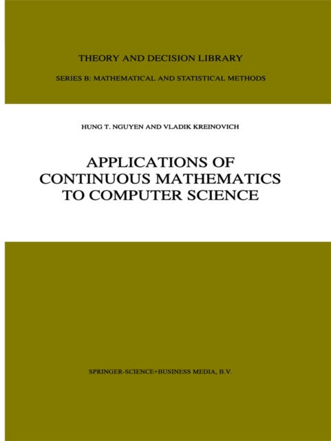 Applications of Continuous Mathematics to Computer Science, PDF eBook
